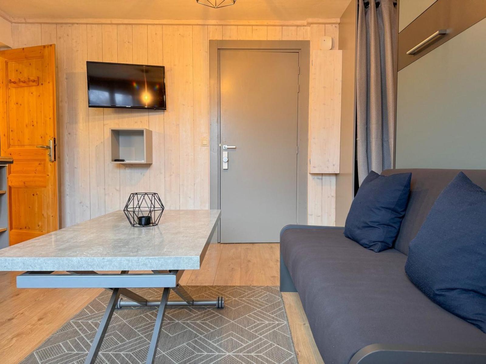 Appartements Vue Mont-Joly A 2 Pas Tramway Mont-Blanc - Studio 1 Piece Saint-Gervais-les-Bains Exterior photo